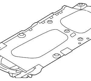 Lower Baffle - Mazda (BFWM-56-361)
