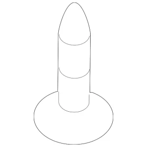Rear Cover Screw - Mazda (VA57-69-9W6)