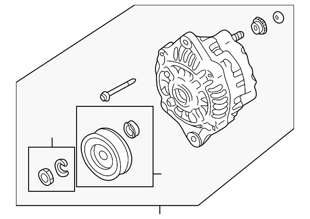 Alternator - Mazda (Z599-18-300R)
