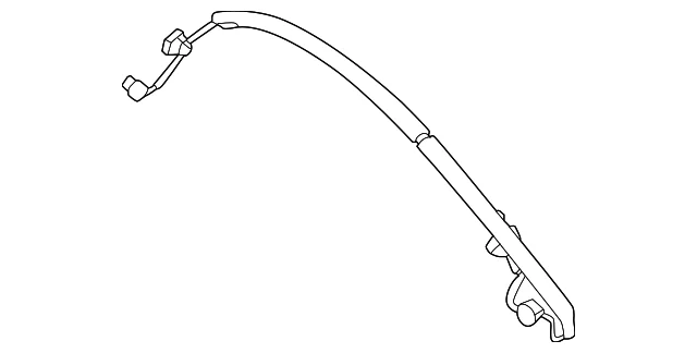 Fuel Filler Door Motor Connector - Mazda (VA55-67-SH0A)