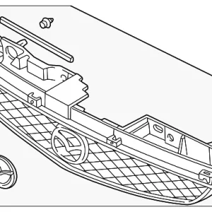 Grille - Mazda (BL8D-50-71Y)