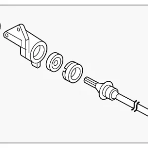 Intermediate Shaft - Mazda (GG30-25-700J)