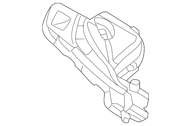 Heater Duct - Mazda (VA54-61-158)