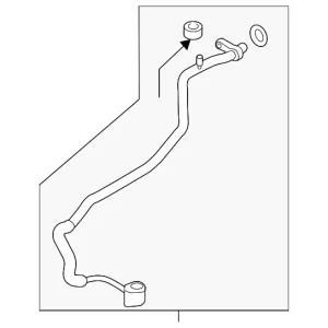 Return Pipe - Mazda (NA1J-61-467A)
