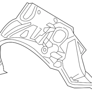 Outer Wheelhouse - Mazda (D1YE-70-11Y)