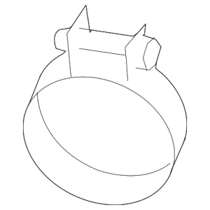 Air Hose Clamp - Mazda (LF50-13-735)