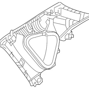 Upper Quarter Trim - Mazda (KB8C-68-260B-02)