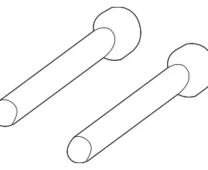Expansion Valve Bolt - Mazda (N243-61-K25)