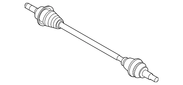 Axle Assembly - Mazda (RD03-25-60X)