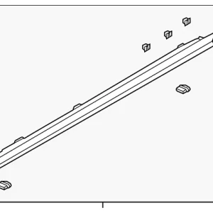 Rocker Molding - Mazda (BCJH-51-P40D-2M)