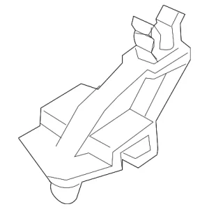 Support Rod Retainer Clip - Mazda (D651-56-652)