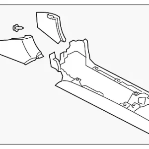 Console Assembly - Mazda (F151-64-320E-02)