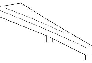 Trim Molding - Mazda (GRF5-60-720B-02)
