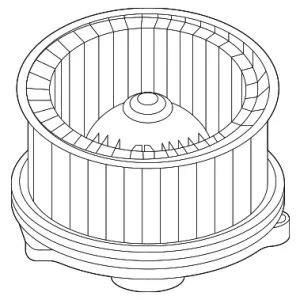 Blower Motor - Mazda (DGJ3-61-B10)