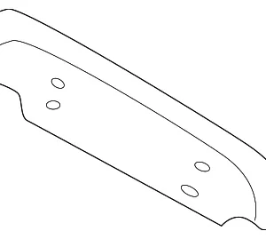 License Mount Protector - Mazda (FB01-50-144)