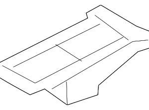Spare Bracket - Mazda (TK48-53-753)