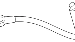Brake Hose - Mazda (TK78-43-810B)