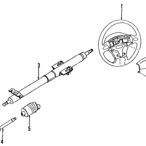 Steering Wheel - Mazda (FD01-32-980E)