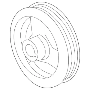 Crankshaft Pulley - Mazda (H301-11-400)