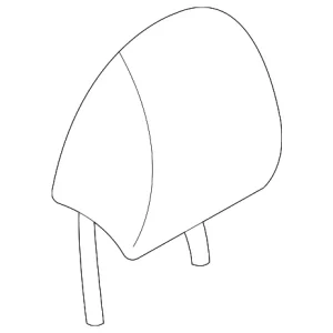 Headrest - Mazda (DGH9-88-140-02)