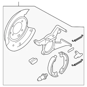 Backing Plate - Mazda (ZZCA-44-38Z)
