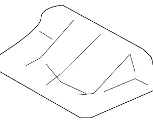 Rear Side Panel - Mazda (GS3L-53-740)
