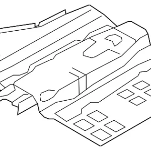 Front Floor Pan - Mazda (CC29-53-601C)