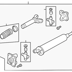 Drive Shaft - Mazda (1F24-25-100C)