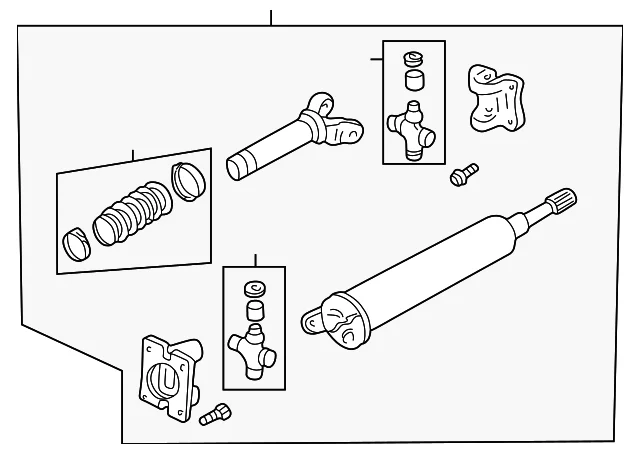 Drive Shaft - Mazda (1F24-25-100C)