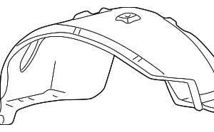 Fender Liner - Mazda (1F20-56-114)