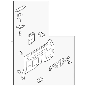 Side Trim Panel - Mazda (LD06-68-59YA-72)