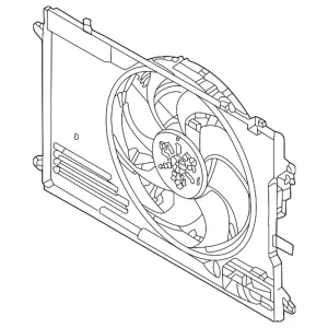 Fan Assembly - Mazda (MH01-15-025)