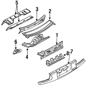 Bulkhead - Mazda (NA01-56-39YA)