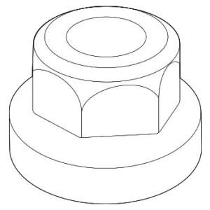 Upper Mount Nut - Mazda (9YB0-41-246)