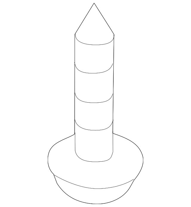 Control Module Retainer Screw - Mazda (L170-51-0E3)