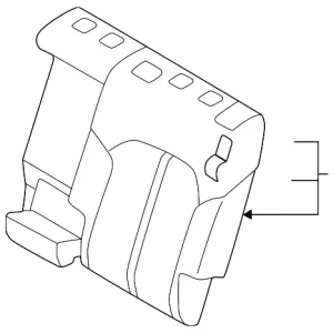 Seat Back Assembly - Mazda (KGNV-88-180-18)