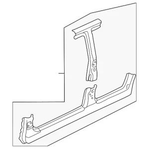 Center Pillar & Rocker - Mazda (ECY1-71-350)