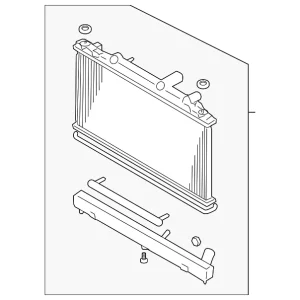 Radiator Assembly - Mazda (AJ57-15-200E)