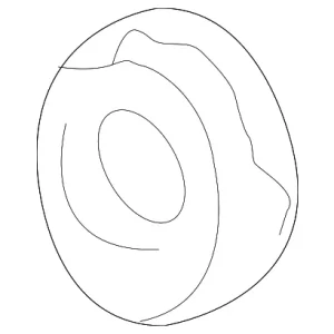 Engine Balance Shaft Chain Tensioner - Mazda (1F22-12-504A)