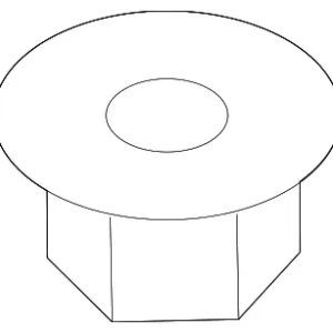 Roof Luggage Carrier Side Rail Nut - Mazda (9YB1-20-603)
