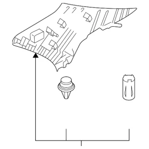 Quarter Pillar Trim - Mazda (GM9A-68-250G-80)