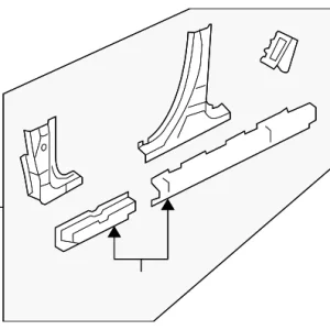 Reinforcement - Mazda (BNYF-71-130B)