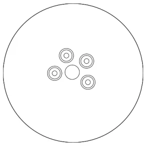 Wheel, Alloy - Mazda (9965-D9-6560)