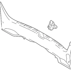 Rear Panel Trim - Mazda (GJ6A-68-89XB)