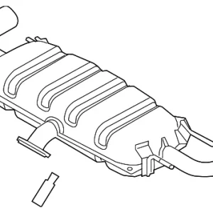 Muffler - Mazda (PYAR-40-100A)