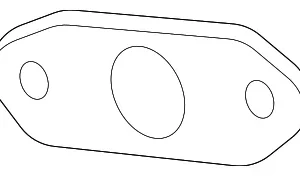 Water Inlet Gasket - Mazda (SH01-13-545A)