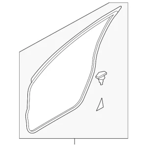 Door Weather-Strip - Mazda (DN4E-58-760A)