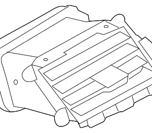 Vent Louver - Mazda (C514-64-930A)