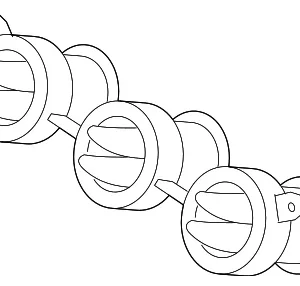 Vent Grille - Mazda (GJ6A-64-930-22)