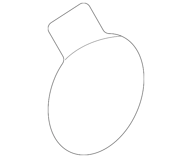 Bumper Cover Cap - Mazda (KSD4-50-5A1-9U)